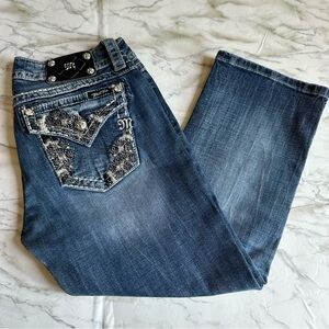 Miss Me Cuffed Capri Size 30